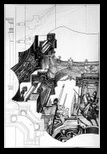 Rysunek wg. projektu J.J.Süblera 1719-29r - Angelika Kosieradzka lat 18